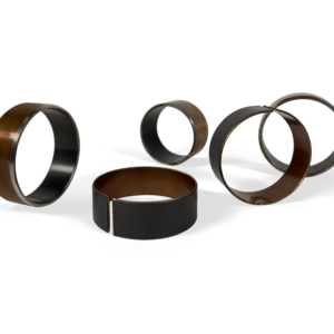 self lubricating bearings, plain bearings, sleeve bearings, low friction self lubricating bearings, flanged sleeve bearings, self lubricating maintenance free bearings made by KOK International